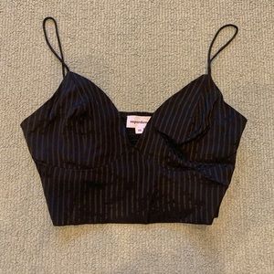 Superdown - revolve black tank top size xs, never worn.